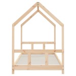vidaXL Cadru pat pentru copii, 90x200 cm, lemn masiv de pin vidaXL Cadru pat pentru copii, 90x200 cm, lemn masiv de pin