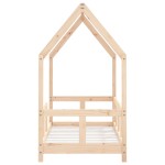vidaXL Cadru de pat pentru copii, 70x140 cm, lemn masiv de pin vidaXL Cadru de pat pentru copii, 70x140 cm, lemn masiv de pin