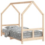 vidaXL Cadru de pat pentru copii, 80x160 cm, lemn masiv de pin vidaXL Cadru de pat pentru copii, 80x160 cm, lemn masiv de pin