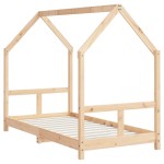 vidaXL Cadru de pat pentru copii, 80x160 cm, lemn masiv de pin vidaXL Cadru de pat pentru copii, 80x160 cm, lemn masiv de pin