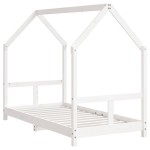 vidaXL Cadru de pat pentru copii, 80x160 cm, lemn masiv de pin vidaXL Cadru de pat pentru copii, 80x160 cm, lemn masiv de pin