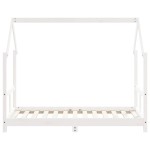 vidaXL Cadru de pat pentru copii, 80x160 cm, lemn masiv de pin vidaXL Cadru de pat pentru copii, 80x160 cm, lemn masiv de pin