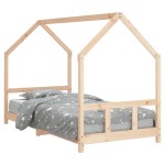 vidaXL Cadru de pat pentru copii, 90x190 cm, lemn masiv de pin vidaXL Cadru de pat pentru copii, 90x190 cm, lemn masiv de pin