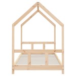vidaXL Cadru de pat pentru copii, 90x190 cm, lemn masiv de pin vidaXL Cadru de pat pentru copii, 90x190 cm, lemn masiv de pin