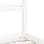 vidaXL Cadru de pat pentru copii, alb, 90x190 cm, lemn masiv de pin vidaXL Cadru de pat pentru copii, alb, 90x190 cm, lemn masiv de pin