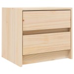 vidaXL Noptieră, 40x31x35,5 cm, lemn masiv de pin vidaXL Noptieră, 40x31x35,5 cm, lemn masiv de pin