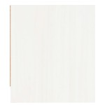 vidaXL Noptieră, alb, 40x31x35,5 cm, lemn masiv de pin