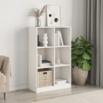 vidaXL Bibliotecă, alb, 70x33x110 cm, lemn masiv de pin vidaXL Bibliotecă, alb, 70x33x110 cm, lemn masiv de pin