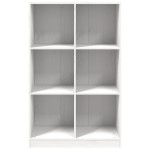 vidaXL Bibliotecă, alb, 70x33x110 cm, lemn masiv de pin vidaXL Bibliotecă, alb, 70x33x110 cm, lemn masiv de pin