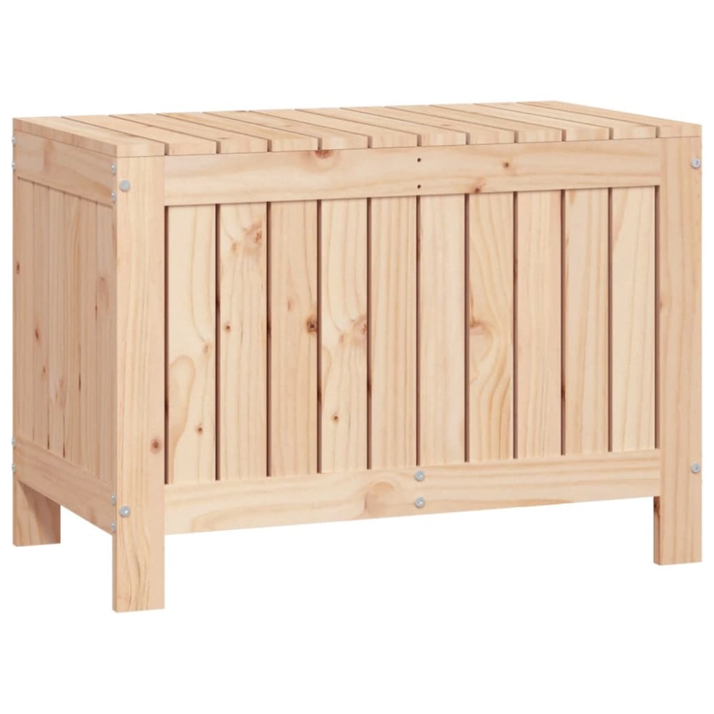 vidaXL Cutie de depozitare grădină, 76x42,5x54 cm, lemn masiv de pin