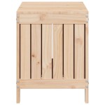 vidaXL Cutie de depozitare grădină, 76x42,5x54 cm, lemn masiv de pin