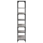 vidaXL Bibliotecă, sonoma gri, 81x36x176 cm, lemn compozit vidaXL Bibliotecă, sonoma gri, 81x36x176 cm, lemn compozit
