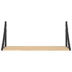 vidaXL Dulapuri de perete, 2 buc., stejar sonoma, 60x25x25,5 cm, lemn