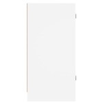 vidaXL Dulap lateral cu uși din sticlă, alb, 35x37x75,5 cm vidaXL Dulap lateral cu uși din sticlă, alb, 35x37x75,5 cm
