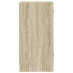 vidaXL Dulap lateral cu uși din sticlă, stejar sonoma, 35x37x75,5 cm vidaXL Dulap lateral cu uși din sticlă, stejar sonoma, 35x37x75,5 cm