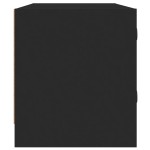 vidaXL Comodă TV cu uși din sticlă, negru, 102x37x42 cm vidaXL Comodă TV cu uși din sticlă, negru, 102x37x42 cm