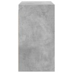 vidaXL Dulap de perete cu uși din sticlă, gri beton, 68x37x68,5 cm vidaXL Dulap de perete cu uși din sticlă, gri beton, 68x37x68,5 cm