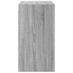 vidaXL Dulap de perete cu uși din sticlă, gri sonoma, 68x37x68,5 cm vidaXL Dulap de perete cu uși din sticlă, gri sonoma, 68x37x68,5 cm