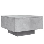vidaXL Măsuță de cafea, gri beton, 55x55x31 cm, lemn prelucrat vidaXL Măsuță de cafea, gri beton, 55x55x31 cm, lemn prelucrat