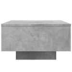 vidaXL Măsuță de cafea, gri beton, 55x55x31 cm, lemn prelucrat vidaXL Măsuță de cafea, gri beton, 55x55x31 cm, lemn prelucrat
