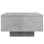 vidaXL Măsuță de cafea, gri beton, 55x55x31 cm, lemn prelucrat vidaXL Măsuță de cafea, gri beton, 55x55x31 cm, lemn prelucrat