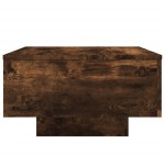 vidaXL Măsuță de cafea, stejar fumuriu, 55x55x31 cm, lemn prelucrat vidaXL Măsuță de cafea, stejar fumuriu, 55x55x31 cm, lemn prelucrat