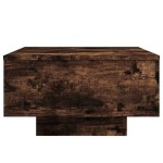vidaXL Măsuță de cafea, stejar fumuriu, 55x55x31 cm, lemn prelucrat vidaXL Măsuță de cafea, stejar fumuriu, 55x55x31 cm, lemn prelucrat
