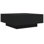 vidaXL Măsuță de cafea, negru, 80x80x31 cm ,PAL vidaXL Măsuță de cafea, negru, 80x80x31 cm ,PAL