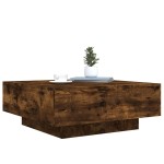 vidaXL Măsuță de cafea, stejar fumuriu, 80x80x31 cm, PAL vidaXL Măsuță de cafea, stejar fumuriu, 80x80x31 cm, PAL