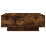 vidaXL Măsuță de cafea, stejar fumuriu, 80x80x31 cm, PAL vidaXL Măsuță de cafea, stejar fumuriu, 80x80x31 cm, PAL