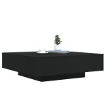 vidaXL Măsuță de cafea, negru, 100x100x31 cm, lemn prelucrat vidaXL Măsuță de cafea, negru, 100x100x31 cm, lemn prelucrat