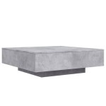 vidaXL Măsuță de cafea, gri beton, 100x100x31 cm, lemn prelucrat vidaXL Măsuță de cafea, gri beton, 100x100x31 cm, lemn prelucrat