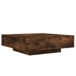 vidaXL Măsuță de cafea, stejar fumuriu, 100x100x31 cm, lemn prelucrat vidaXL Măsuță de cafea, stejar fumuriu, 100x100x31 cm, lemn prelucrat