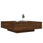 vidaXL Măsuță de cafea, stejar maro, 100x100x31 cm, lemn prelucrat vidaXL Măsuță de cafea, stejar maro, 100x100x31 cm, lemn prelucrat