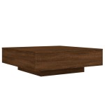 vidaXL Măsuță de cafea, stejar maro, 100x100x31 cm, lemn prelucrat vidaXL Măsuță de cafea, stejar maro, 100x100x31 cm, lemn prelucrat