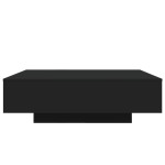 vidaXL Măsuță de cafea cu lumini LED, negru, 100x100x31 cm vidaXL Măsuță de cafea cu lumini LED, negru, 100x100x31 cm