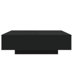 vidaXL Măsuță de cafea cu lumini LED, negru, 100x100x31 cm vidaXL Măsuță de cafea cu lumini LED, negru, 100x100x31 cm