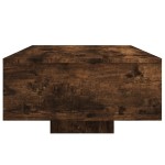 vidaXL Măsuță de cafea cu lumini LED, stejar fumuriu, 85x55x31 cm vidaXL Măsuță de cafea cu lumini LED, stejar fumuriu, 85x55x31 cm