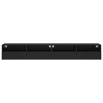 vidaXL Dulapuri TV de perete 2 buc. negru 100x30x30 cm lemn compozit