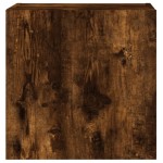 vidaXL Comodă TV de perete stejar fumuriu 40,5x30x40 cm lemn prelucrat vidaXL Comodă TV de perete stejar fumuriu 40,5x30x40 cm lemn prelucrat