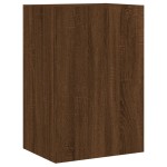 vidaXL Comodă TV de perete, 2 buc., stejar maro, 40,5x30x60 cm, lemn vidaXL Comodă TV de perete, 2 buc., stejar maro, 40,5x30x60 cm, lemn