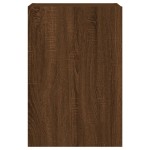 vidaXL Comodă TV de perete, 2 buc., stejar maro, 40,5x30x60 cm, lemn vidaXL Comodă TV de perete, 2 buc., stejar maro, 40,5x30x60 cm, lemn