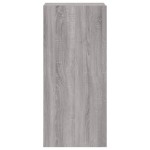 vidaXL Comodă TV de perete, gri sonoma 40,5x30x90 cm lemn prelucrat vidaXL Comodă TV de perete, gri sonoma 40,5x30x90 cm lemn prelucrat