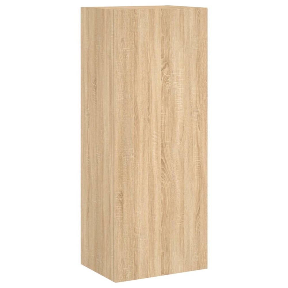 vidaXL Comodă TV de perete stejar sonoma 40,5x30x102 cm lemn prelucrat