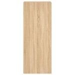 vidaXL Comodă TV de perete stejar sonoma 40,5x30x102 cm lemn prelucrat vidaXL Comodă TV de perete stejar sonoma 40,5x30x102 cm lemn prelucrat