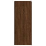 vidaXL Comodă TV de perete, stejar maro, 40,5x30x102cm, lemn prelucrat