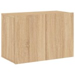 vidaXL Comodă TV de perete, stejar sonoma, 60x30x41 cm