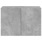 vidaXL Comodă TV de perete, gri beton, 60x30x41 cm vidaXL Comodă TV de perete, gri beton, 60x30x41 cm