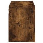 vidaXL Comodă TV de perete, stejar fumuriu, 60x30x41 cm