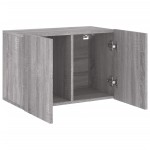 vidaXL Comodă TV de perete, gri sonoma, 60x30x41 cm vidaXL Comodă TV de perete, gri sonoma, 60x30x41 cm